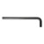 Hex L-Wrench Keys, 7/16 in, 7.5 in Long (1 EA)
