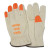 "Watch Your Hands" Drivers Gloves, X-Large, Beige/Hi-Vis Orange/Blue (12 PR / DZ)