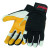 Fasguard Multi-Task Gloves, Black/Beige/White, Large (12 PR / DOZ)