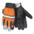 Luminator Multi-Task Gloves, Black/Silver/Orange, Medium (12 PR / DOZ)