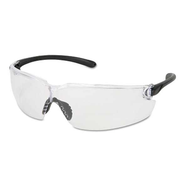 BlackKat Safety Glasses, Clear Lens, Uncoated, Frame (12 PR / DZ)