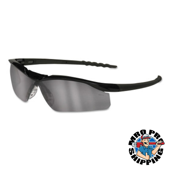 DALLAS Protective Eyewear, Indoor/Outdoor Mirror Lens, Anti-Fog, Black Frame (12 EA / BX)