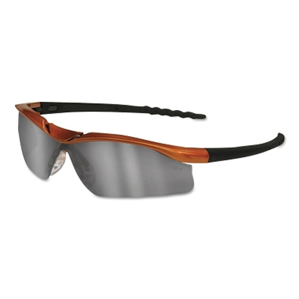 DALLAS Protective Eyewear, Mirror Lens, Anti-Fog, Nuclear Orange Frame (12 EA / BX)