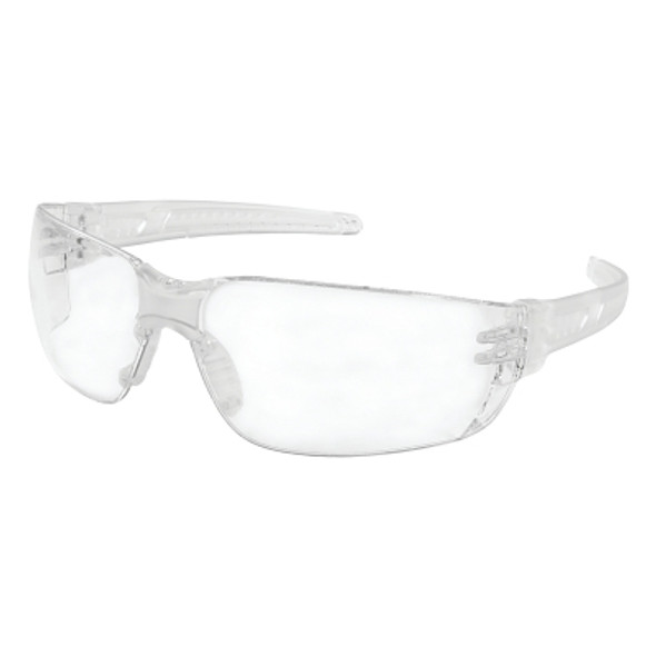 HellKat 2 Safety Glasses, Clear Lens, Polycarbonate, Anti-Fog, Clear Frame (12 PR / DZ)