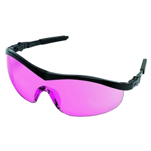 Storm Protective Eyewear, Red Vermilion Lens, Polycarbonate, Black Frame, Nylon (12 EA / BX)