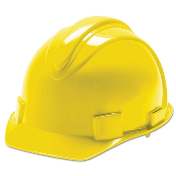 CHARGER Hard Hats, 4 Point Ratchet, Yellow (1 EA)