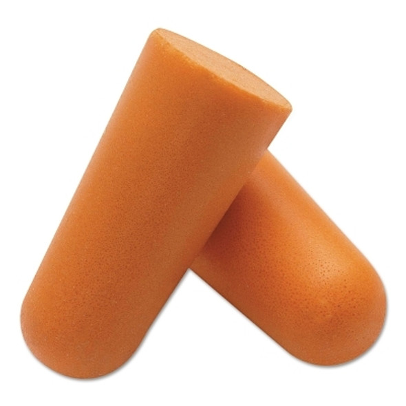 H10 Disposable Earplugs, Soft Foam, Orange, Uncorded (200 EA / BX)