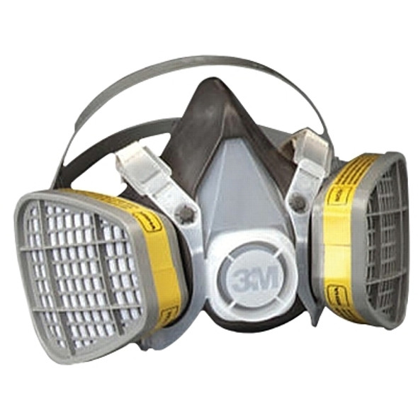 5000 Series Half Facepiece Respirators, Large, Organic Vapors/Acid Gases (1 EA)