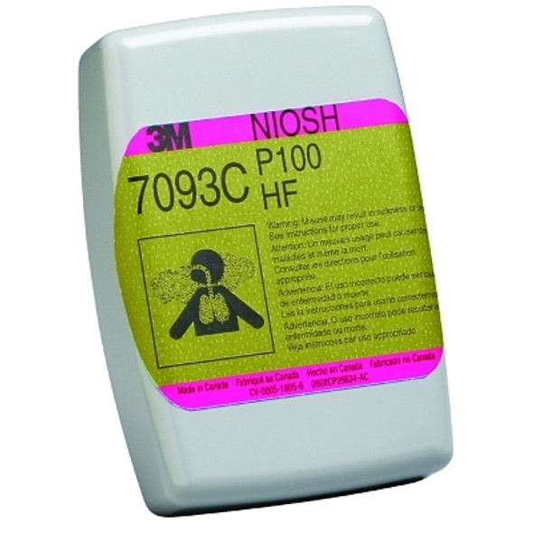 Particulate Filters 7093, P100, Nuisance Level Organic Vapor/Acid Gas (12 EA / BX)