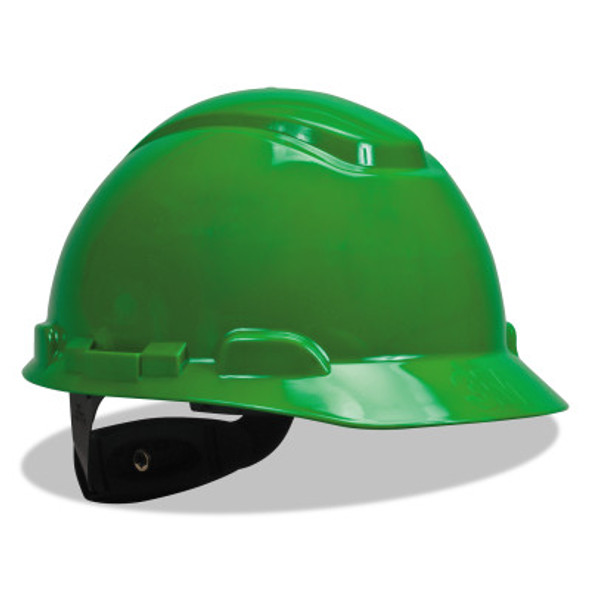 Ratchet Hard Hats, 4-Point, Green (20 EA / CA)