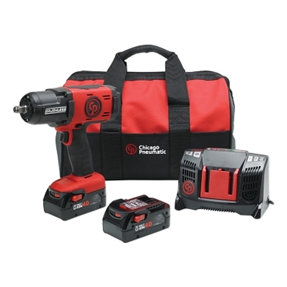 Chicago Pneumatic 1/2 in Cordless Impact Wrench Kit (1 EA / EA)