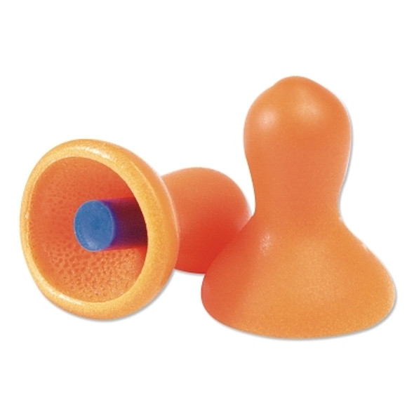 Multiple-Use Earplugs, Vinyl, Orange, Uncorded, Bulk (200 PR / BOX)