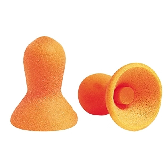 Quiet Reusable Earplugs, Foam, Orange, Uncorded (100 PR / BX)