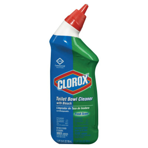 Toilet Bowl Cleaner with Bleach, Fresh Scent, Bottle (1 CA / CA)