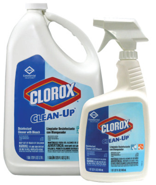 Clean-Up Cleaner with Bleach, 32 oz Trigger Spray Bottle (9 EA / CA)