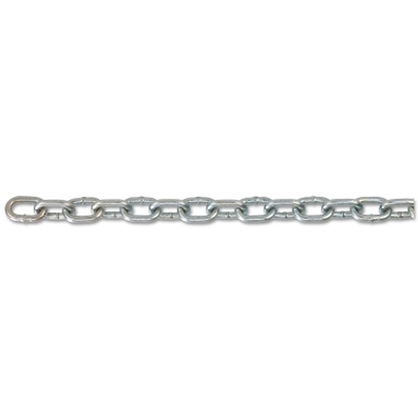 Peerless Machine Chains, Size 2/0, 100 ft, 545 lb Limit, Bright Zinc (100 FT / CT)