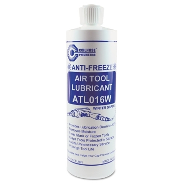 Coilhose Pneumatics Air Tool Lubricant, Anti-Freeze, 1 Pint Fliptop Bottle (1 BTL / BTL)