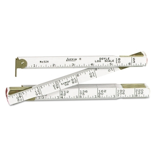 Crescent/Lufkin Doyle Log Scale Rulers, 4 ft, Wood, 6 Scales (1 EA / EA)