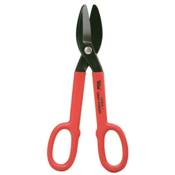 Apex Tool Group Straight Pattern Tinner's Snips, Straight Handle, Cuts Straight (1 EA/BX)