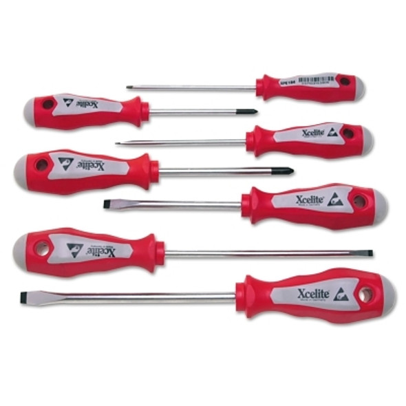 Pro Series Electronics Screwdriver Set, Slotted & Phillips (1 ST / ST)
