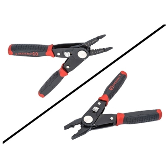 2 in 1 Combo Dual Material Linesman's Pliers and Wire Strippers, 0.55 in Cut (3 EA / PK)