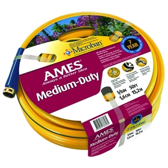 All Weather Garden Hoses, 5/8 in X 100 ft, Yellow (2 EA / CS)