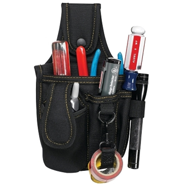 Tool and Cell Phone Holders, 4 Compartments, Polyester (2 EA / PK)