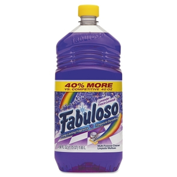 Fabuloso Multi-use Cleaner, Lavender Scent, 56oz Bottle (6 EA / CT)