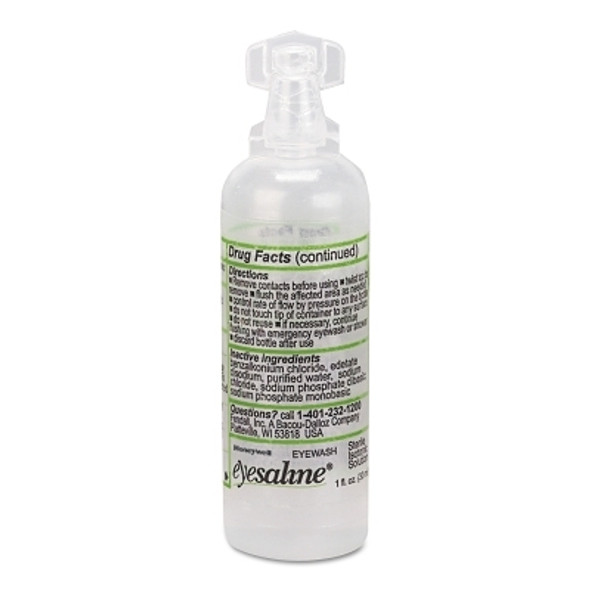 Eyesaline Personal Eyewash Products, 1 oz, Bottle (24 BO / CA)