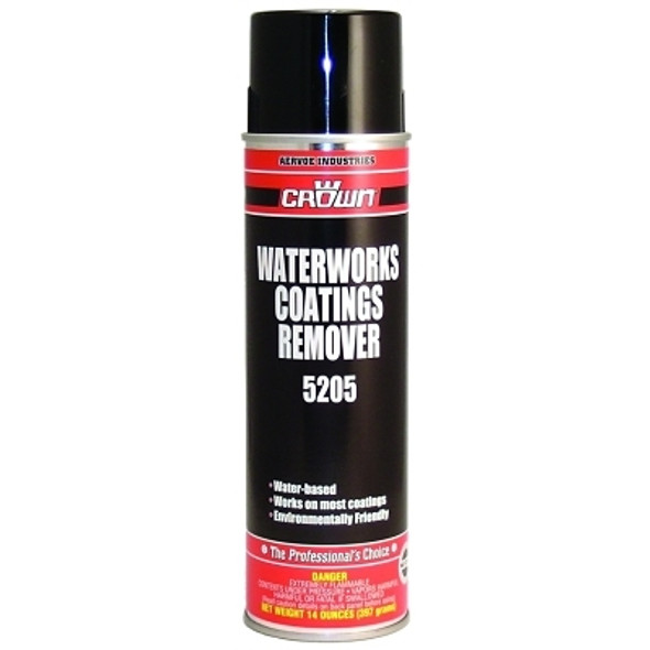 Crown Waterworks Coatings Removers, 14 oz Aerosol Can (12 EA / CA)