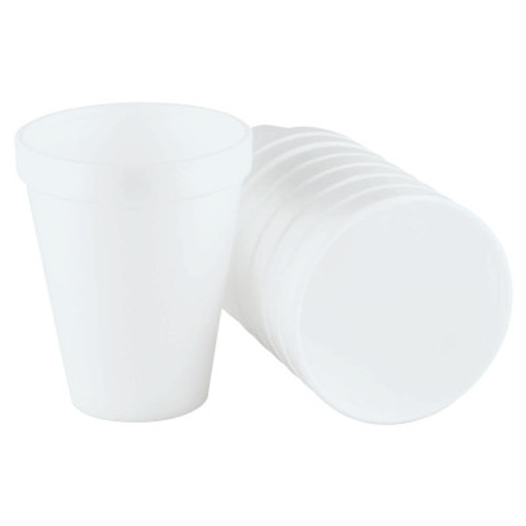 Foam Cups, 10 oz, White (1 CA / CA)