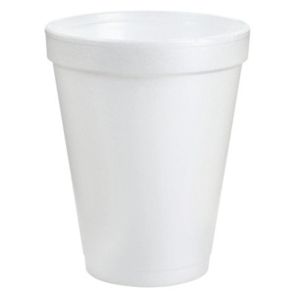 Foam Cups, 8 oz, White (1 CA / CA)