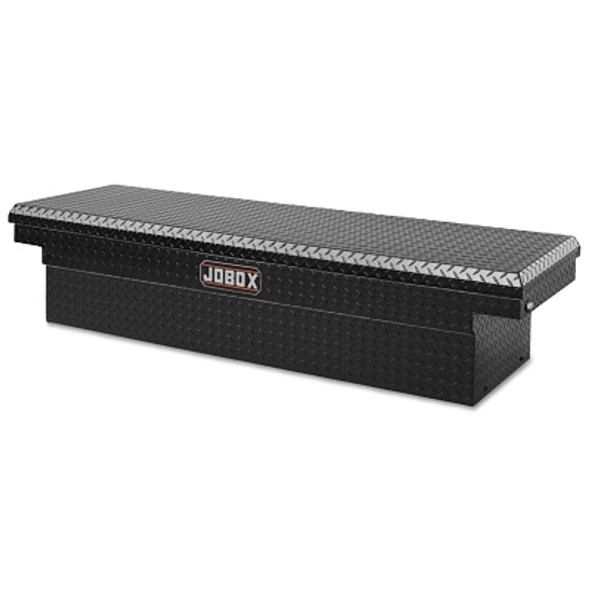 Crescent JOBOX Aluminum Single Lid Crossover Truck Boxes, 71" x 20 7/8" x 14 1/4", Black (1 EA / EA)