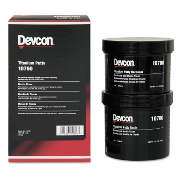 Devcon Titanium Putty Kit, 1 lb (1 EA / EA)