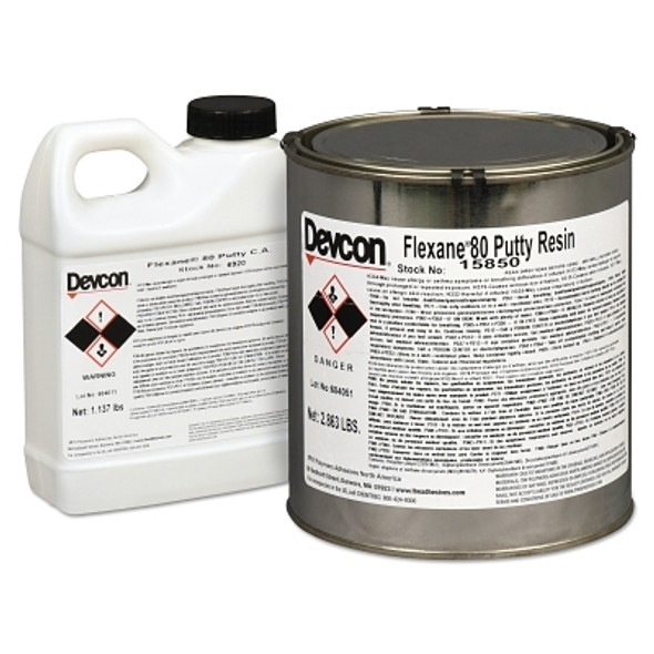 Devcon Flexane 80 Putty, 4 lb, Can (1 EA / EA)