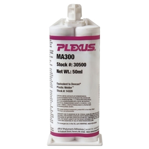 Plexus MA300 Bonding Adhesives, 50 mL, Cartridge, Off White (12 EA / CA)