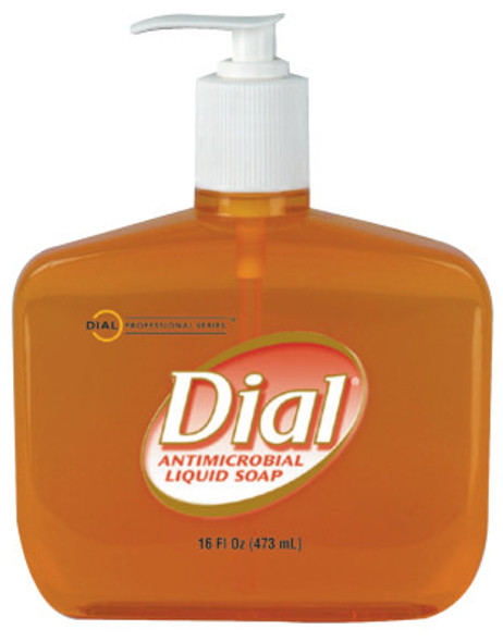Liquid Dial Gold Antibacterial Soaps, Pump Bottle, 16 oz (12 EA / CA)