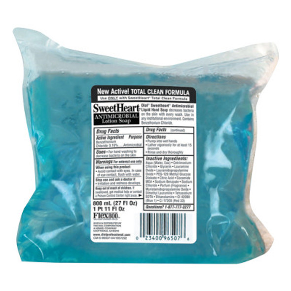 Antibacterial Soap, Trans Blue, Fresh Scent, 800mL Refill (12 EA / CT)