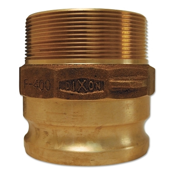 Andrews/Boss-Lock Type F Cam and Groove Adapters, 4 in x 4 in (NPT) Male (1 EA)