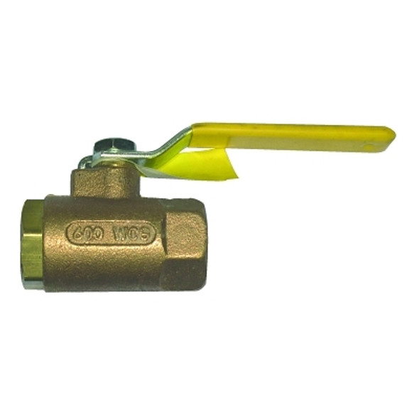 3/4 in Bronze Ball Valves, 600 PSI WOG, 150 PSI (1 EA)