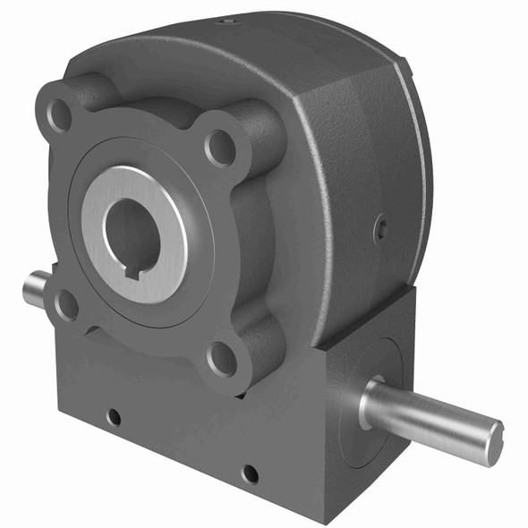 Hub City Cast Iron Single-Reduction Worm Reducer - W300 15/1 B WR 1.125