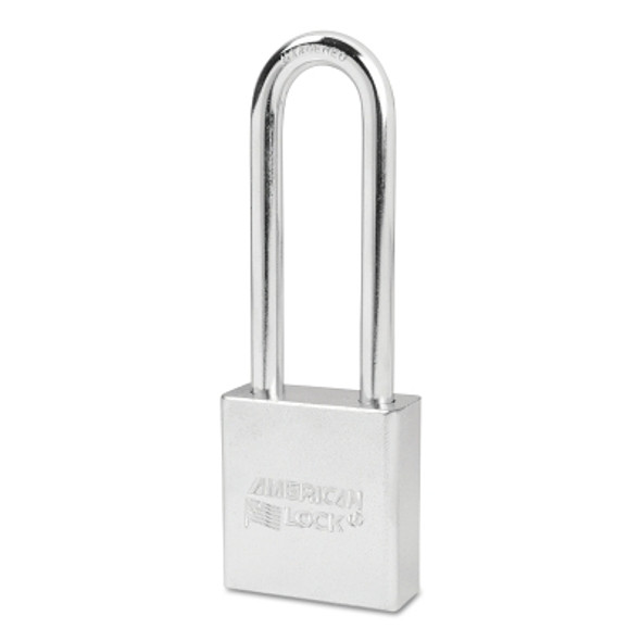 Steel Padlocks (Square Bodied), 5/16 in Diam., 3 in Long (6 EA / BX)