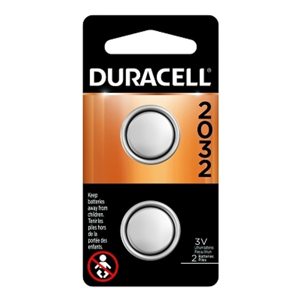 Duracell Lithium Battery, Coin Cell, 3V, 2032, 2/PK (144 PK / CA)