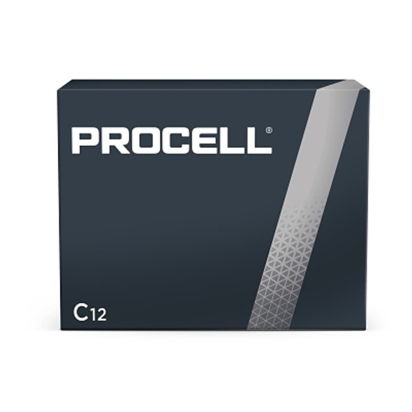 Duracell Procell Battery, Non-Rechargeable Alkaline, 1.5 V, C (12 EA / PK)