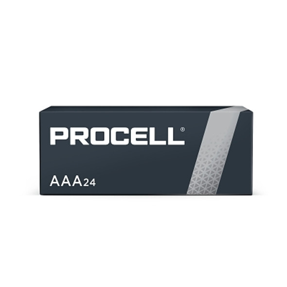 Duracell Procell Battery, Non-Rechargeable Alkaline, 1.5 V, AAA (24 EA / PK)
