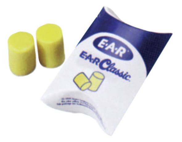 E-A-R Classic Foam Earplugs, Uncorded, Econopak (500 PR / BX)
