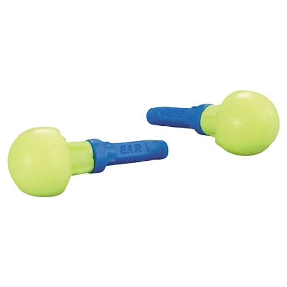 E-A-R Push-Ins Foam Earplug, Polyurethan, Blue/Yellow, Uncorded (100 PR / BX)