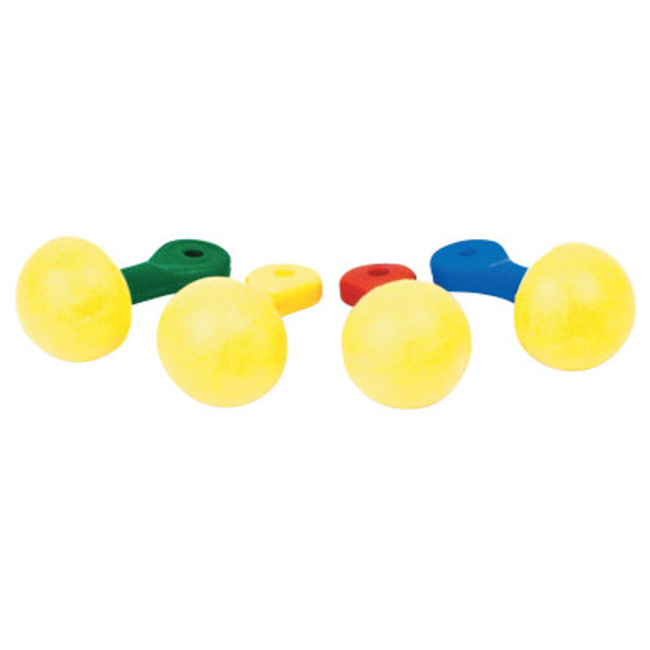 E-A-R Express Pod Plugs Earplug, Polyurethane, Blue/Yellow, Corded (4 PR / PK)