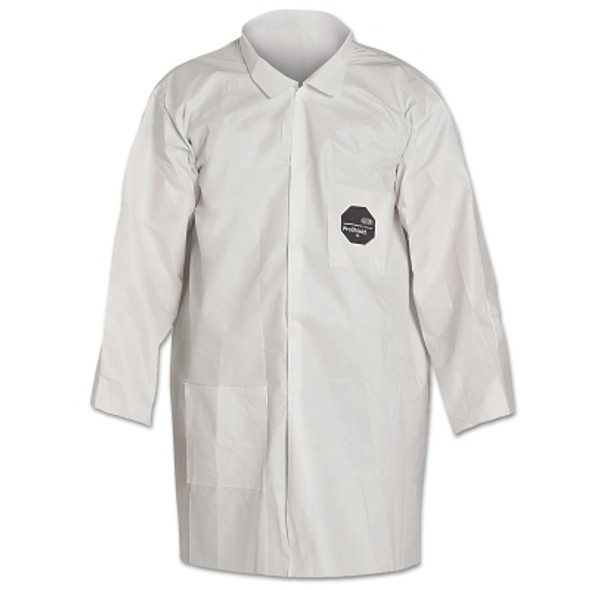 ProShield 60 Two Pocket Lab Coat, Large, White (30 EA / CA)