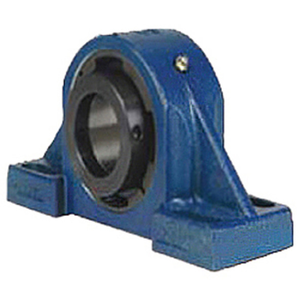 Timken QAPF15A211SB - 4 Bolt Pillow Block; 2-11/16" Bore; 3-1/4" Base to Center Height; Concentric Collar Mount; Spherical Roller Bearing; 7.6" Minimum Bolt Spacing; 9.1" Bolt Spacing Maximum; Relubricatable; Cast Steel; Double Lip Nitrile Rubber; N